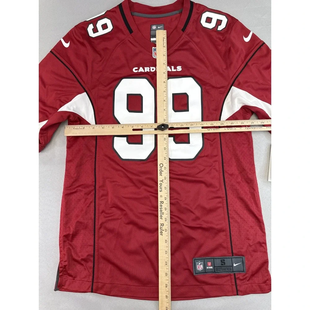 Nike NFL JJ Watt Arizona Cardinals Jersey Mens S Red Polyester Regular Fit